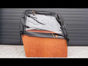 Rain tent Superior suitable for the Babboe Big | Grey